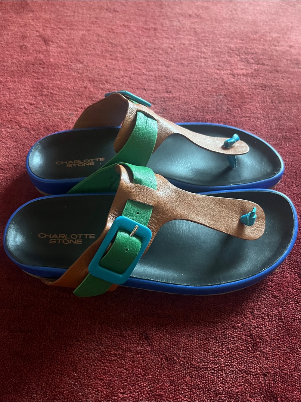 Charlotte Stone - Misty sandals Blue - Picture 4 of 10